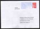 Entier Postal PAP Réponse Villages Du Monde Pour Enfants. Autorisation 70104, N° Au Dos: 0312169 - PAP: Antwort/Luquet