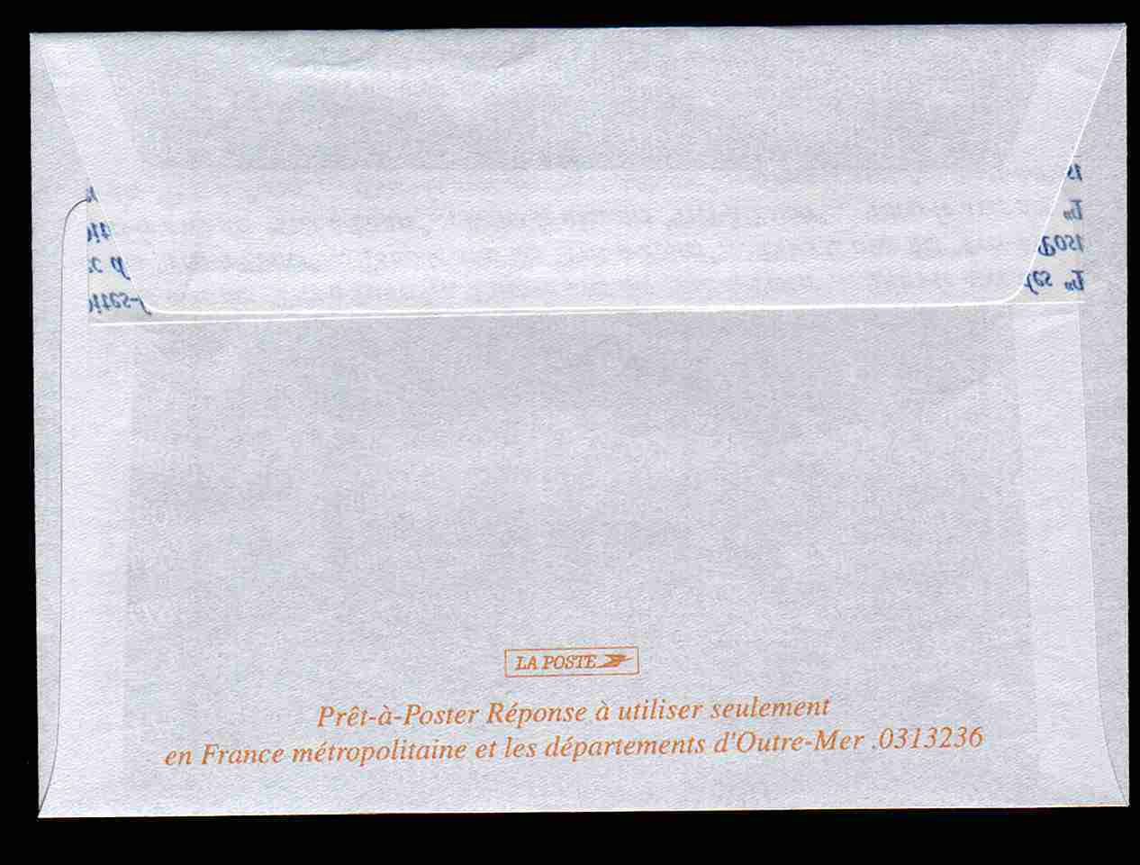 Entier Postal PAP Réponse Villages Du Monde Pour Enfants. Autorisation 60121, N° Au Dos: 0313236 - Listos Para Enviar: Respuesta /Luquet