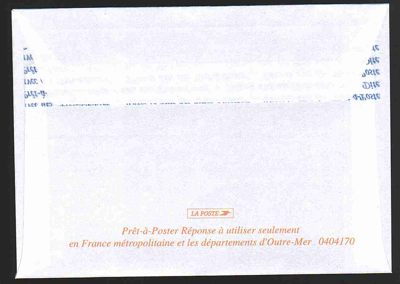 Entier Postal PAP Réponse Villages Du Monde Pour Enfants. Autorisation 70104, N° Au Dos: 0404170 - PAP: Antwort/Luquet