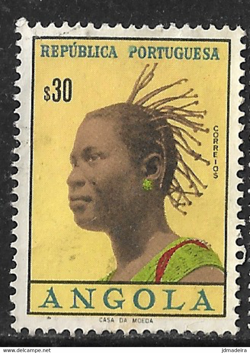 Angola – 1961 Women $30 Used Stamp - Angola