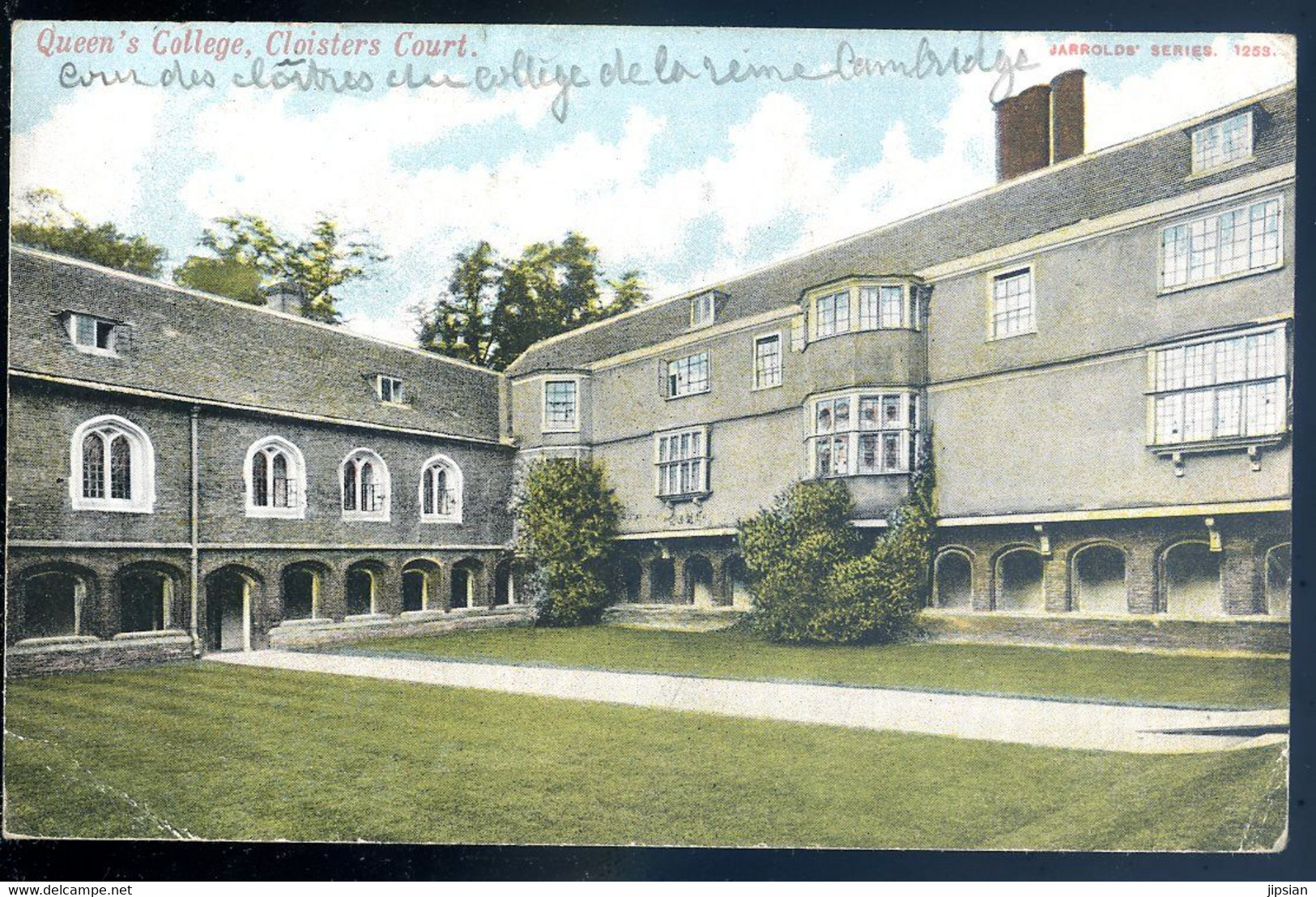 Cpa Angleterre Cambridge Queen's College , Cloisters Court   AVR20-194 - Cambridge