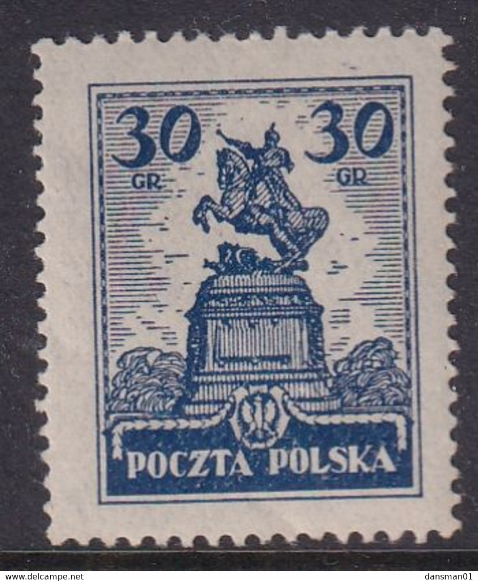 POLAND 1925 Fi 213 II Mint Hinged - Unused Stamps