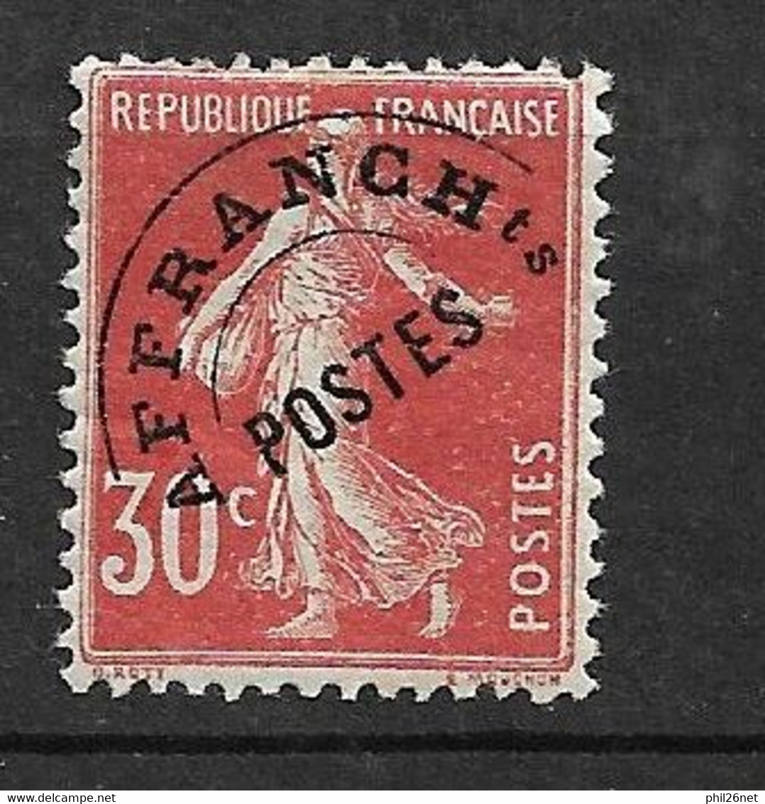 France  Préoblitéré   N° 58    Neuf   *    B/TB Très Bien Centré   Voir Scans       - 1893-1947