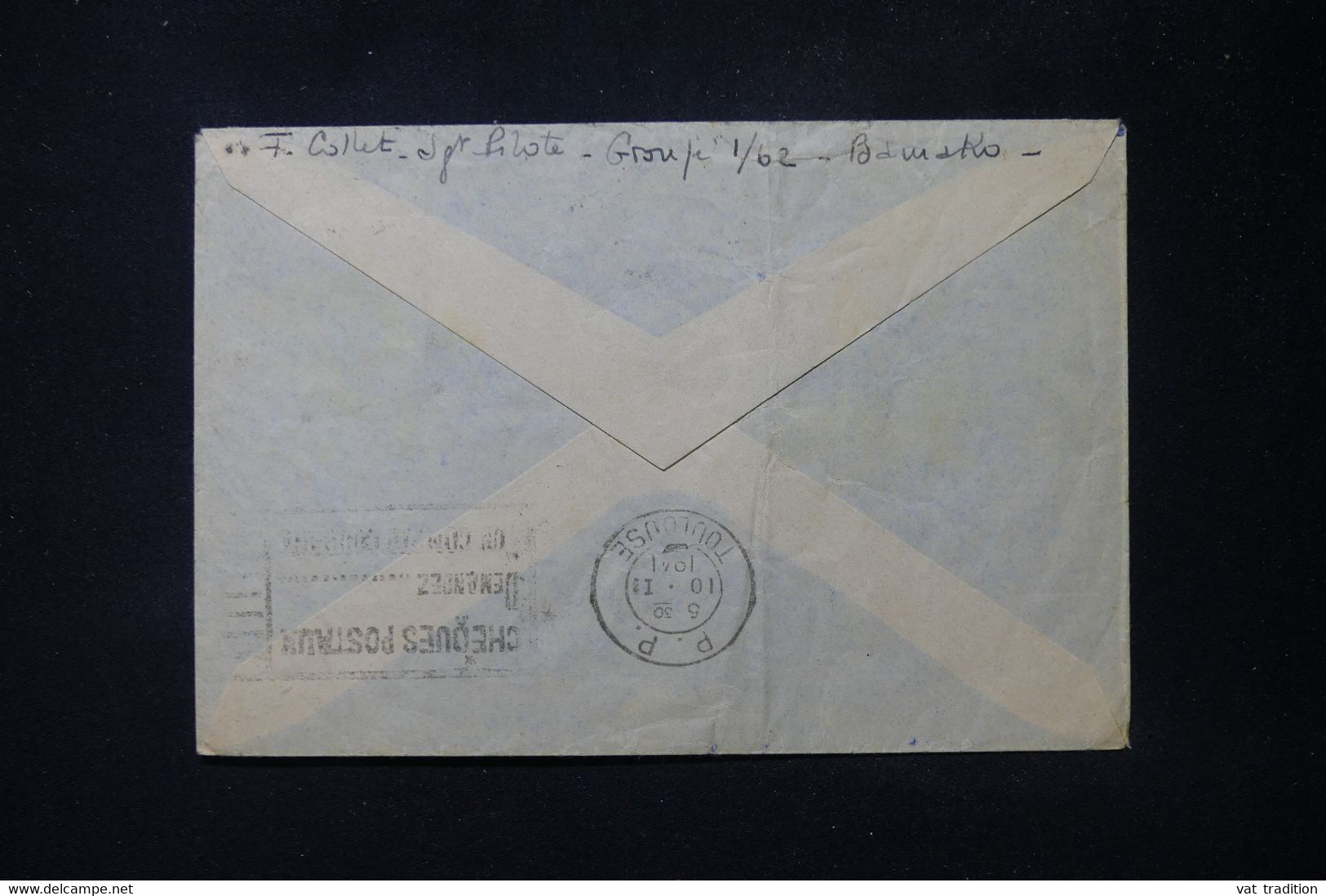 SOUDAN - Enveloppe En FM De Bamako ( Base Aérienne) Pour Toulouse ( Aviateur ) Par Avion En 1941 - L 88851 - Covers & Documents