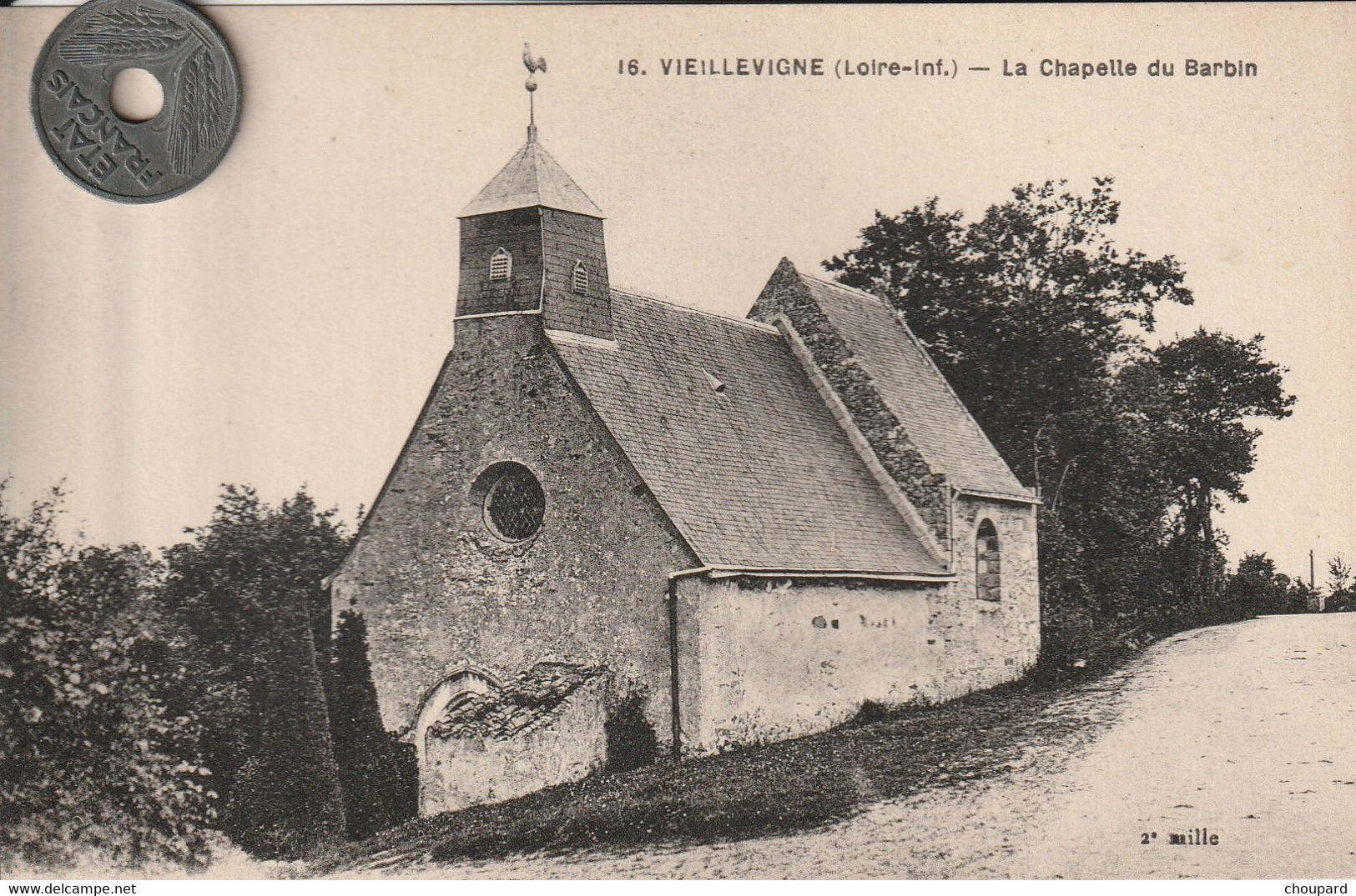 44 -Très Belle Carte Postale Ancienne De  SAINT PHILBERT DE GRAND LIEU  Vue Générale - Artistes