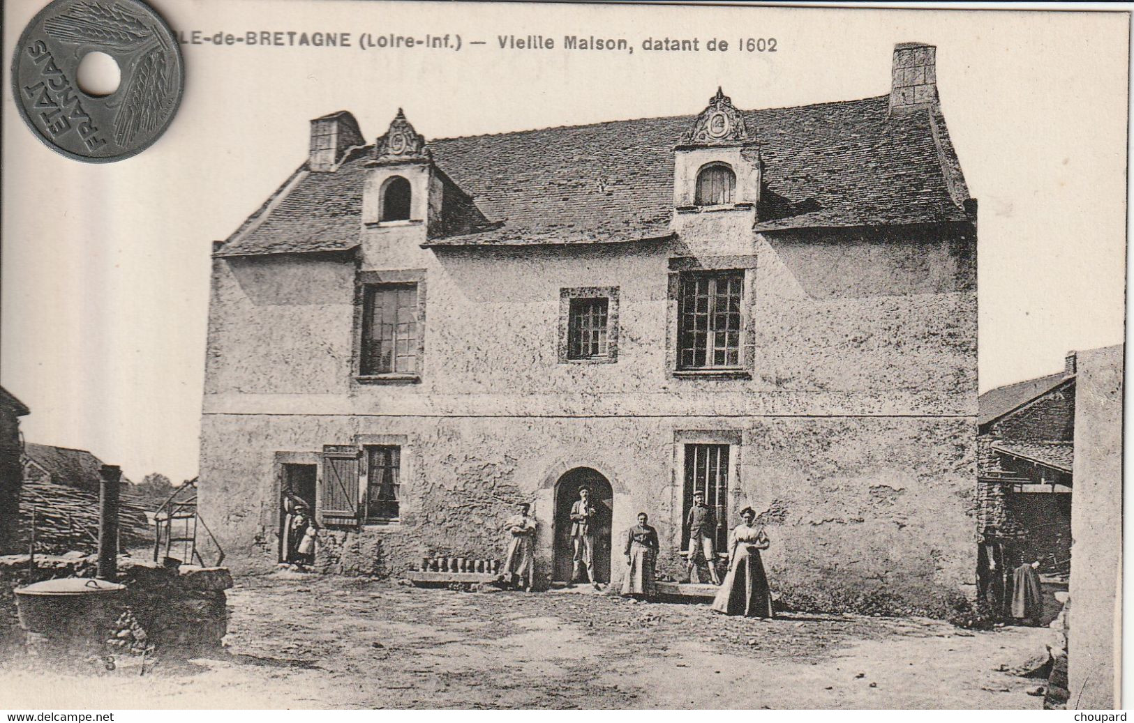 44 -Très Belle Carte Postale Ancienne De  SAINT PHILBERT DE GRAND LIEU  Vue Générale - Artisti