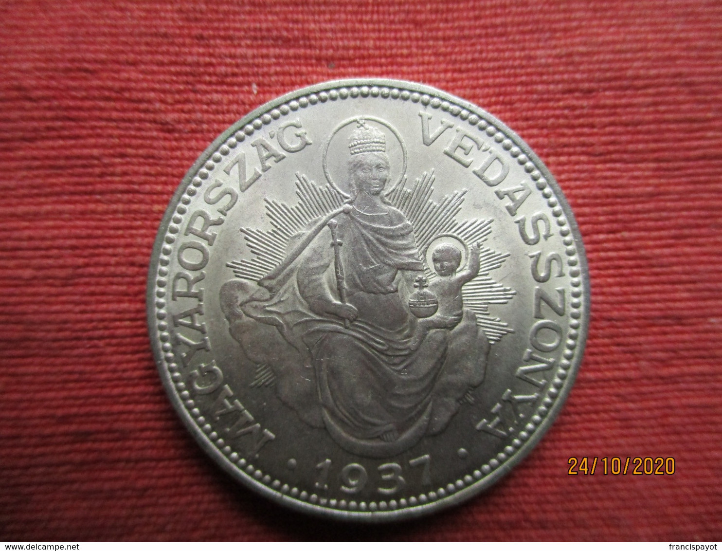 Hungary: 2 Pengo 1937 - Ungheria