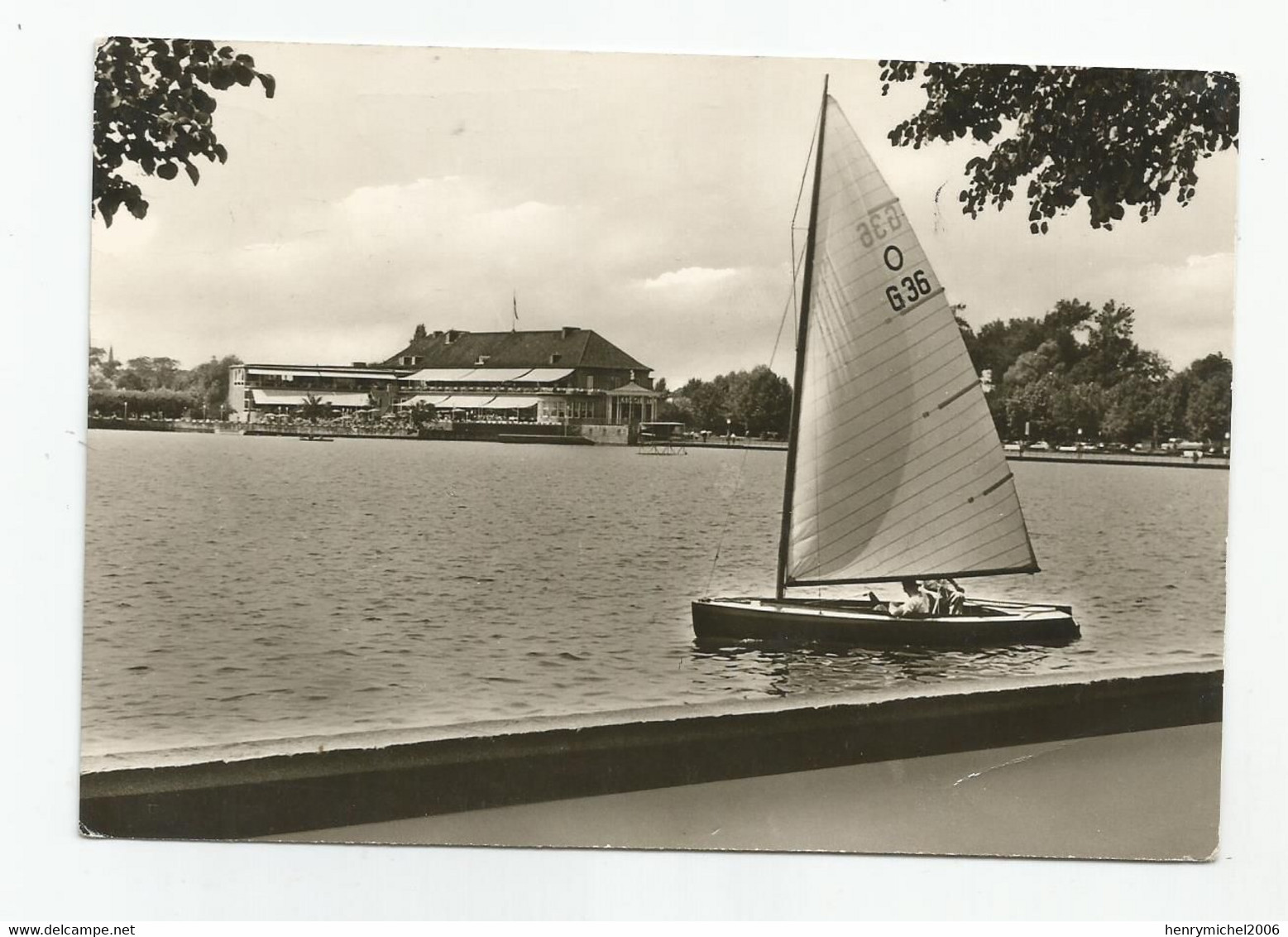 Allemagne Germany Hannover Maschsee Gastsfatte , Bateau Voilier - Hannover