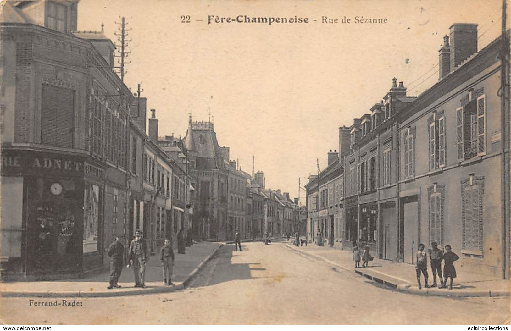 Fère-Champenoise        51          Rue De Sézanne       (voir Scan) - Fère-Champenoise