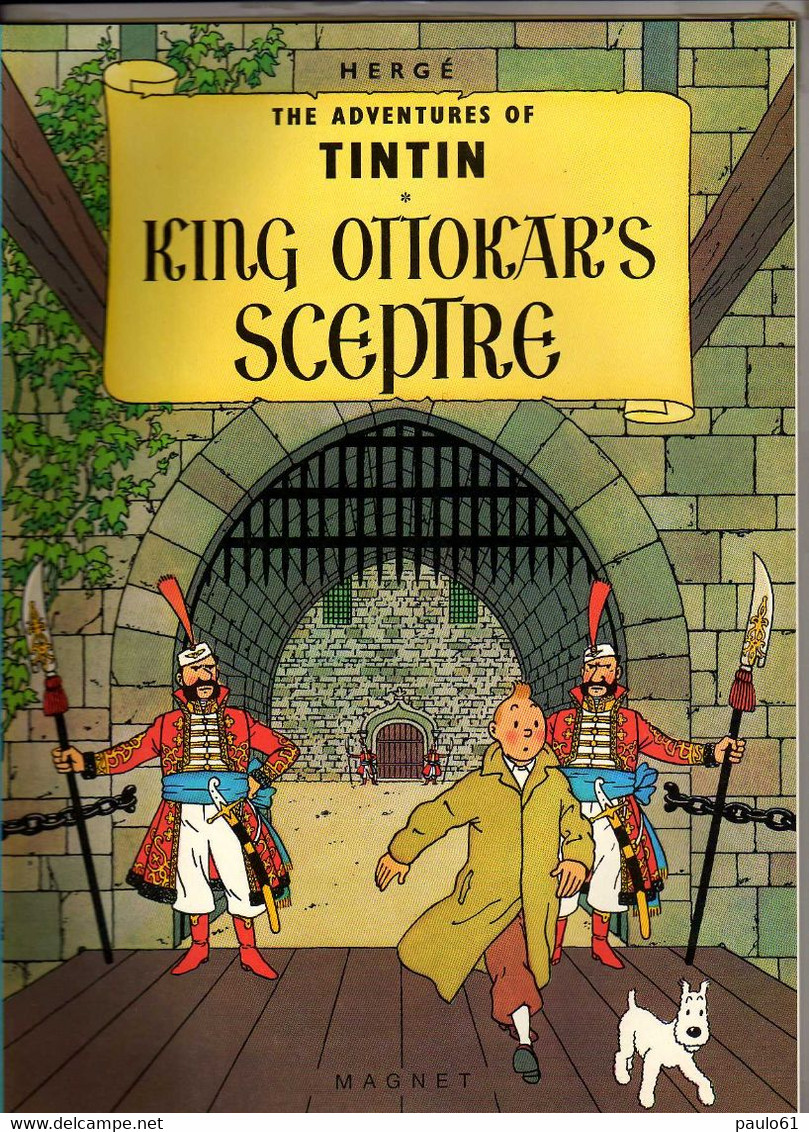 Tintin English Version Soft Cover .Le SCEPTRE D'OTTOKAR - Collections