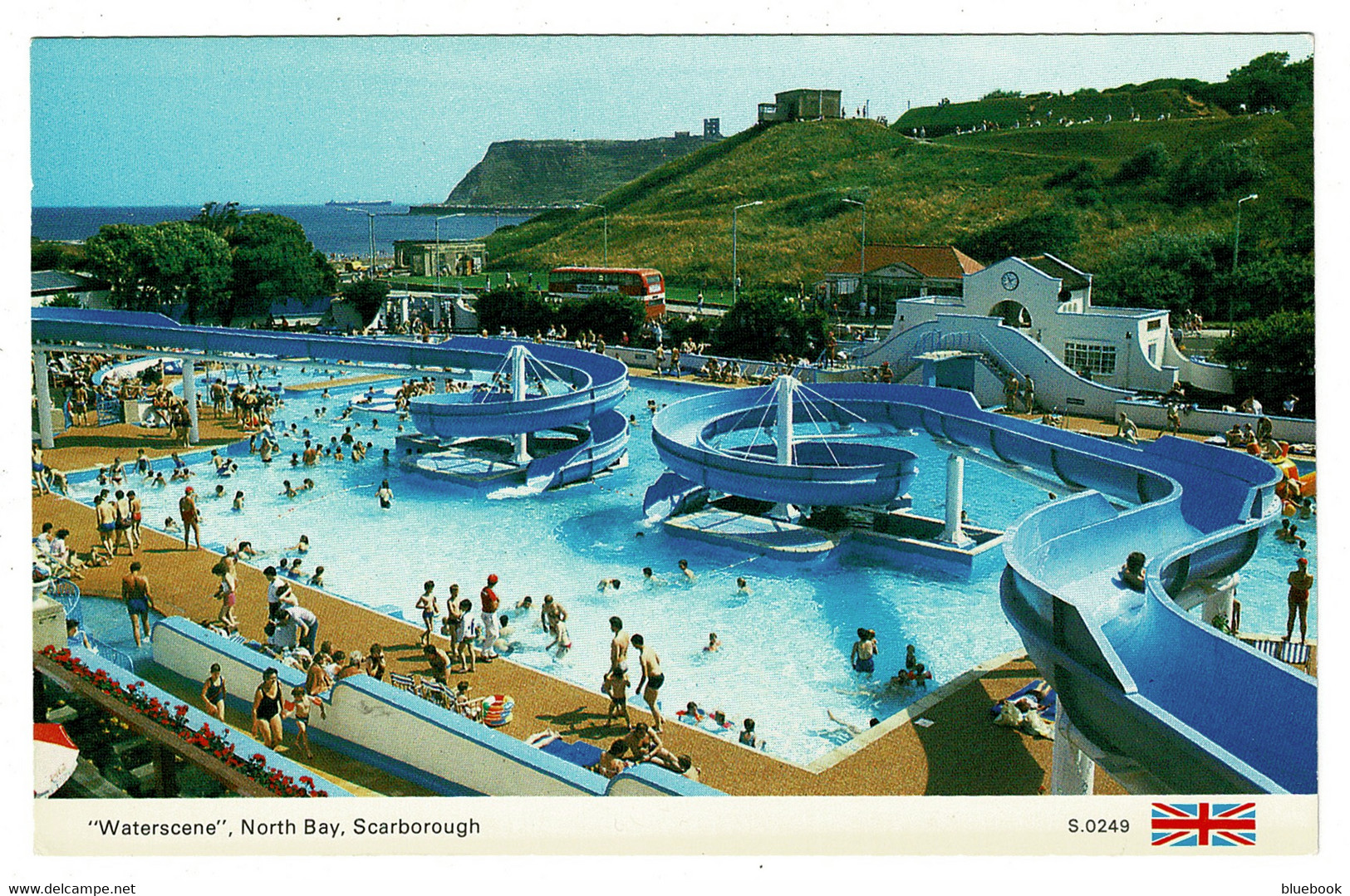 Ref 1468 - Postcard - Waterscene Water Theme Park - Scarborough Yorkshire - Scarborough