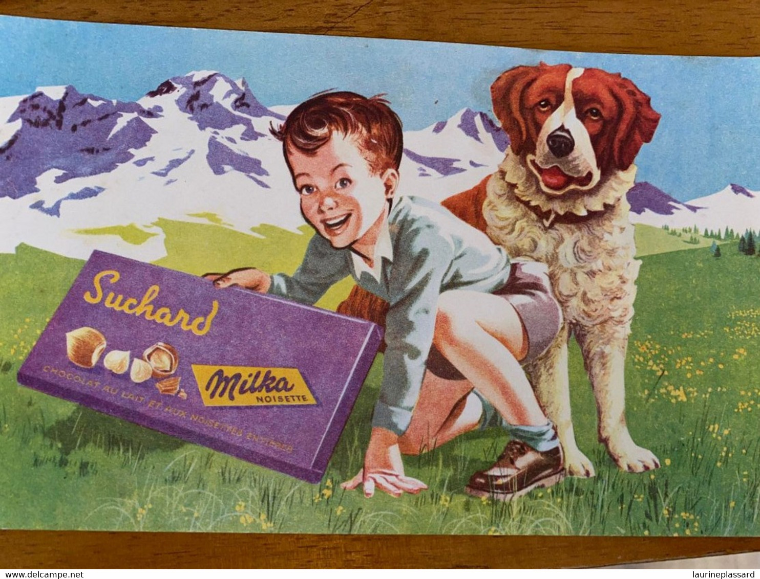 1 BUVARD SUCHARD / MILKA - Cacao