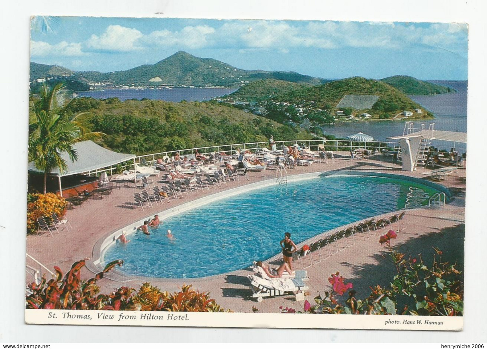 Cpm St Thomas Us Virgin Islands View From Hilton Hotel - Isole Vergini Americane