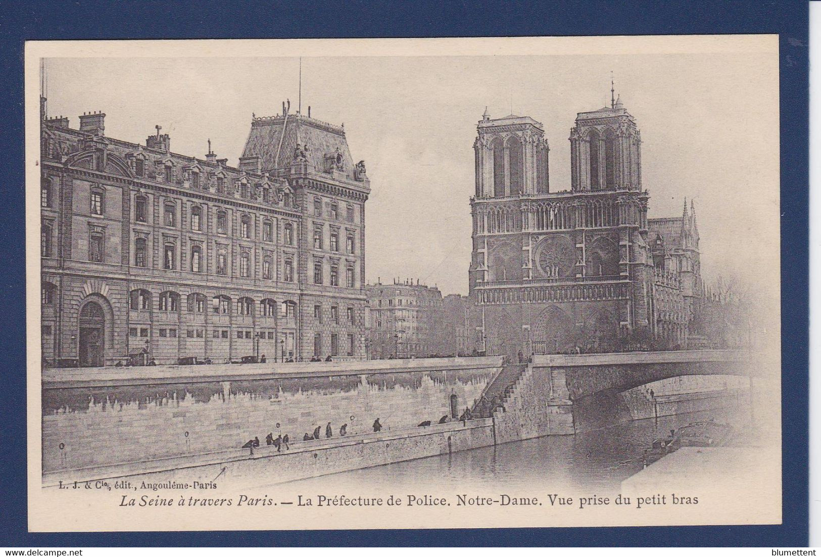 CPA [75] Paris > La Seine à Travers Paris Non Circulé - Le Anse Della Senna