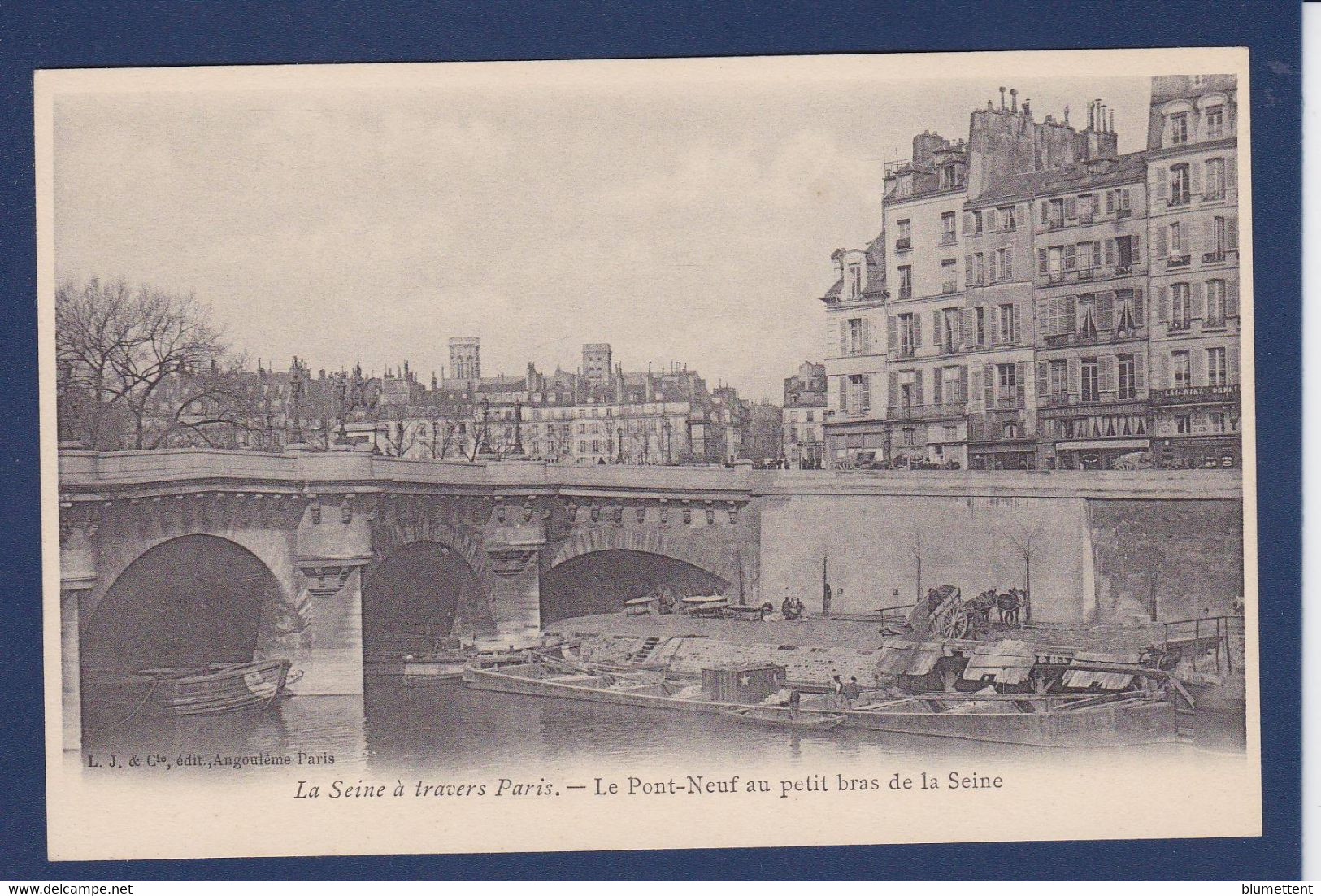 CPA [75] Paris > La Seine à Travers Paris Non Circulé - The River Seine And Its Banks