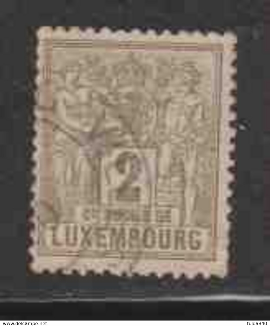 Gd DUCHE DE LUXEMBOURS  (Y&T) 1882/91 - N°48  * Allégorie*    2c. Obli () - 1882 Allegory