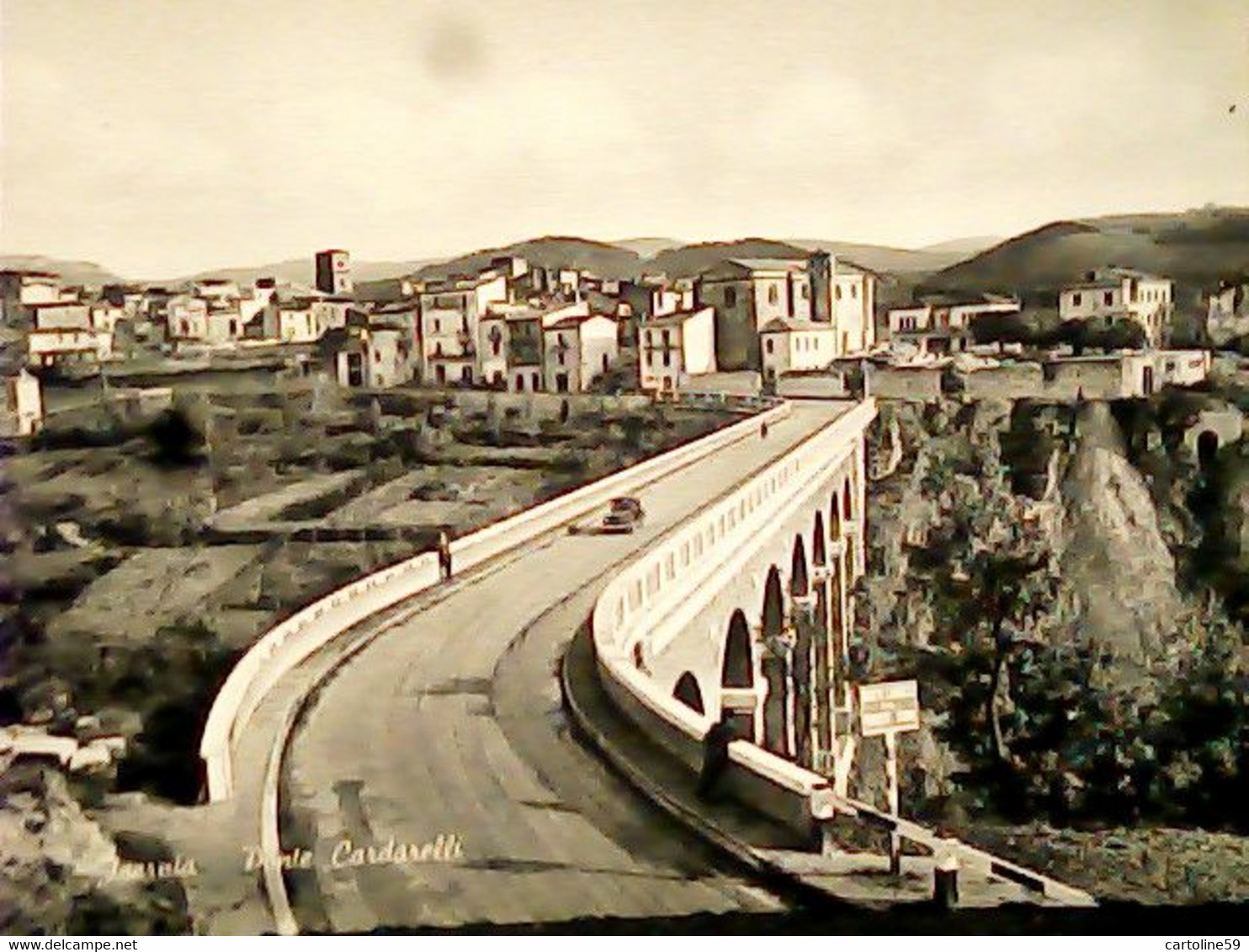 ISERNIA PONTE CARDARELLI BRIDGE  N1955 HY4498 - Isernia