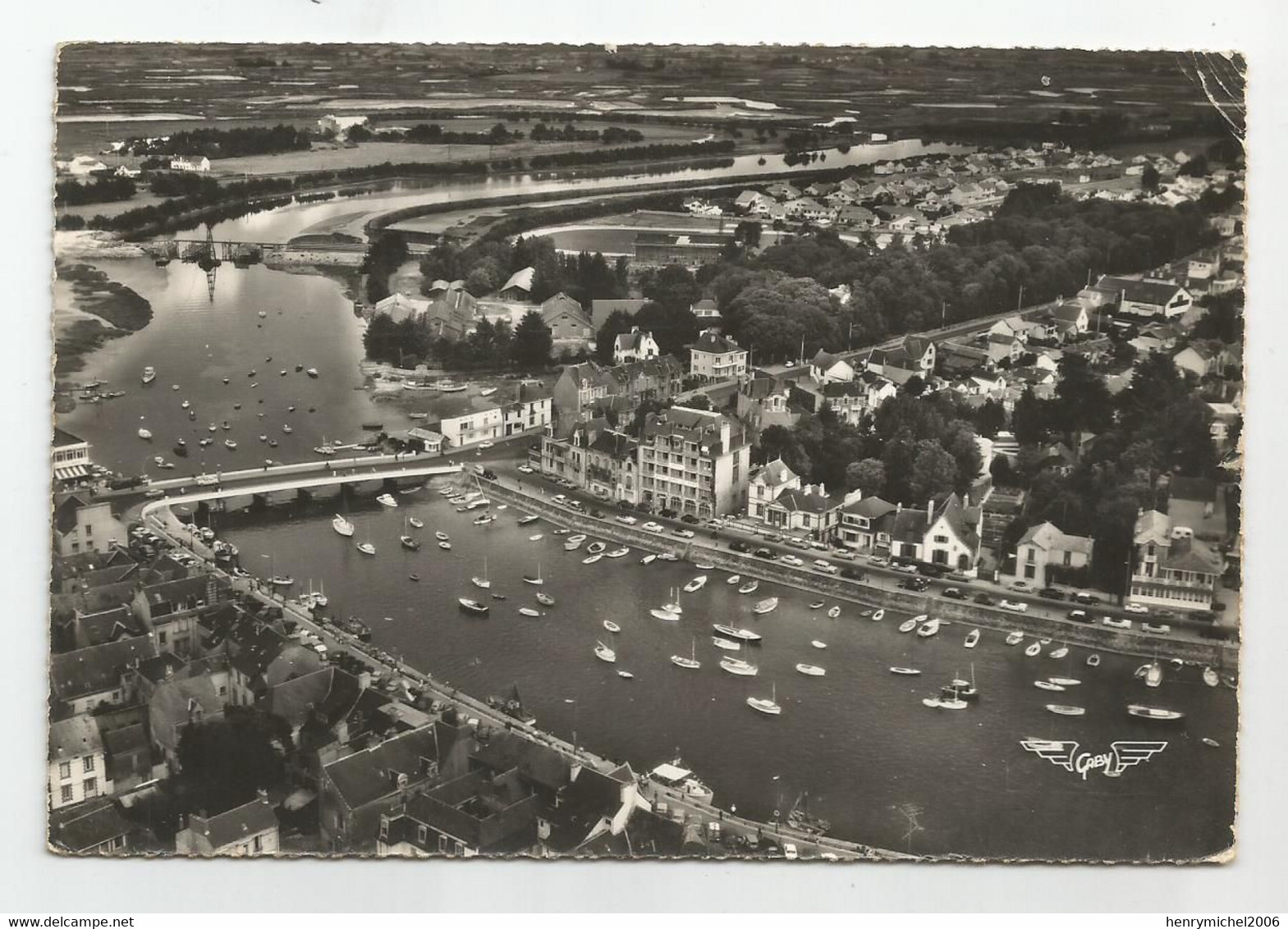 44 Le Pouliguen Le Port Et Vue D'ensemble Ed La France Vue Du Ciel D'artaud - Le Pouliguen