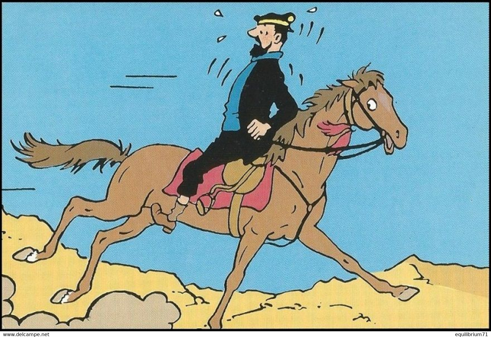 6 Cartes Postal / Postkaarten - Enliacées - Kuifje/Tintin -Milou/Bobbie -Haddock -Tournesol/Zonnebloem -Dupond Et Dupont - Philabédés