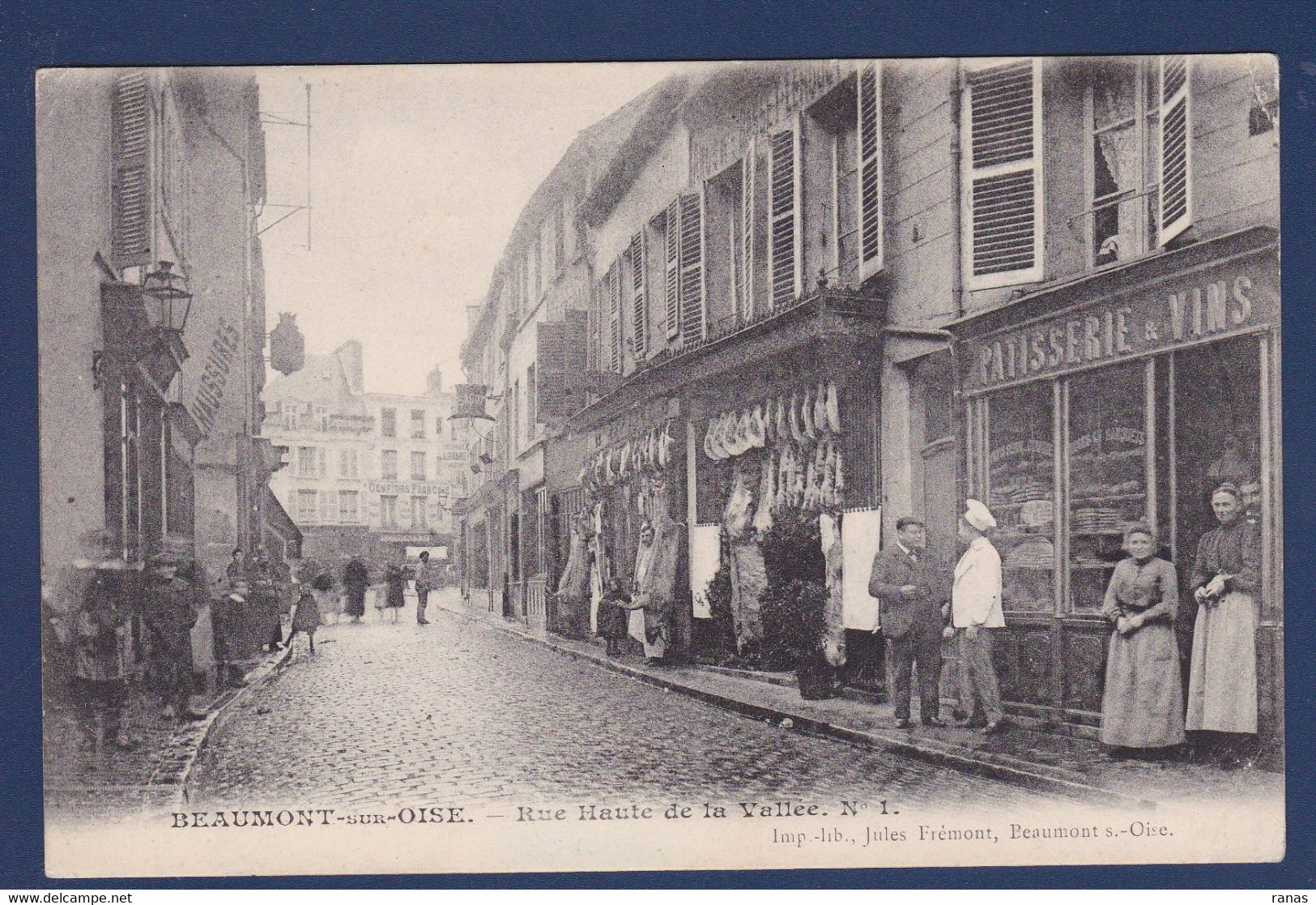 CPA [95] Val D'Oise > Beaumont Sur Oise Commerce Shop Circulé - Beaumont Sur Oise
