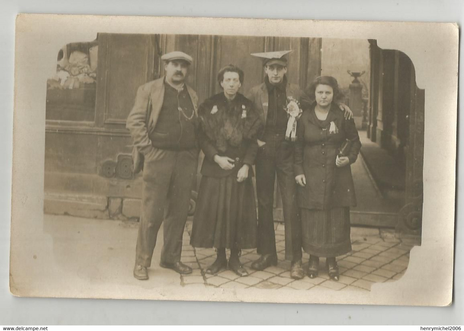 Paris 18e Carte Photo De Peltier V , 46 Rue De La Goute D'or - Paris (18)