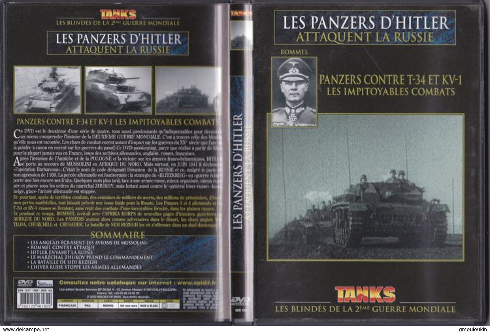 Tanks  - Les Panzers Attaquent La Russie - Panzers Contre T-34 Et KV-1 - History