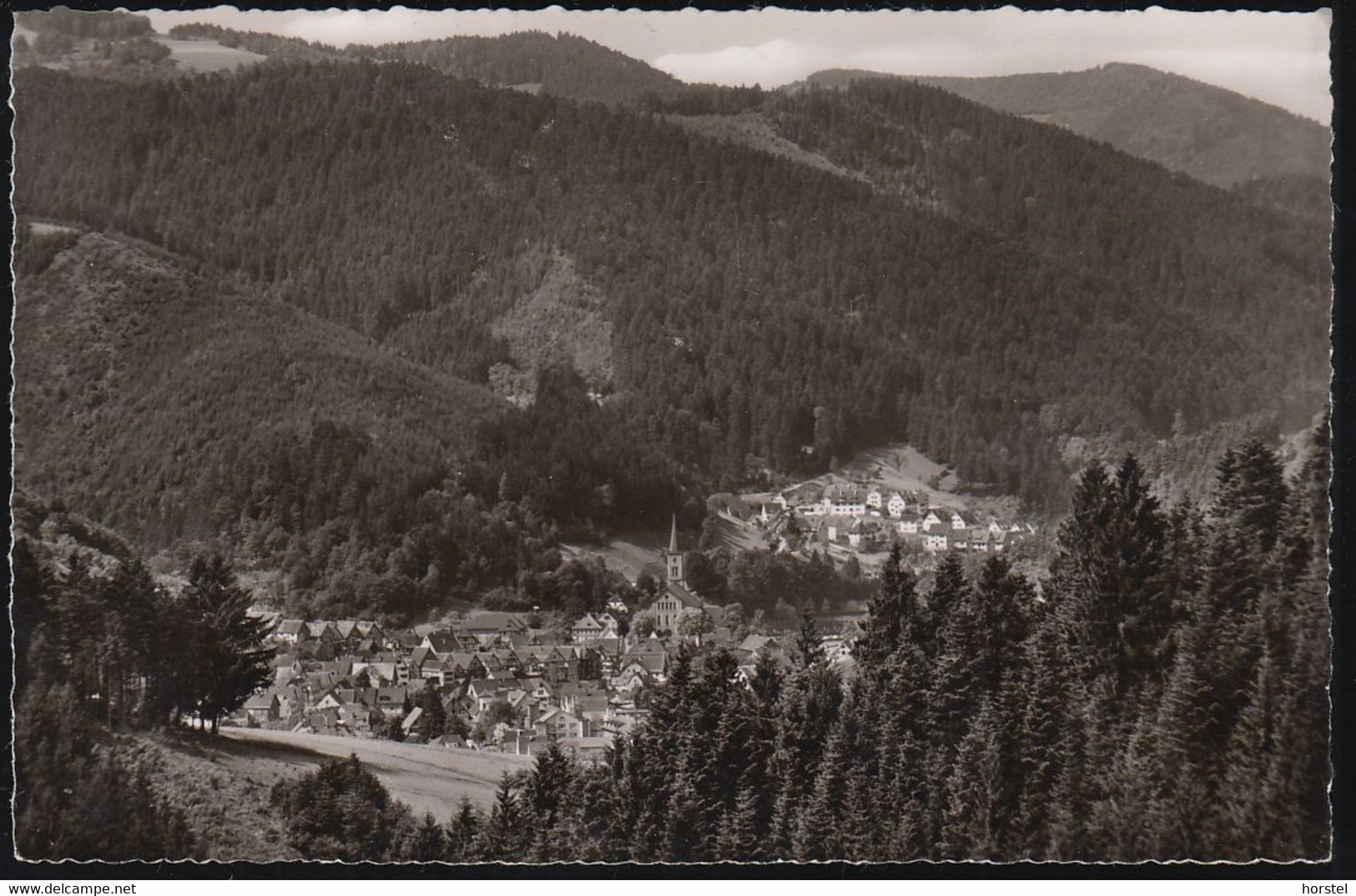 D-77761 Schiltach -  Blick Vom Brandsteigweg - Schiltach