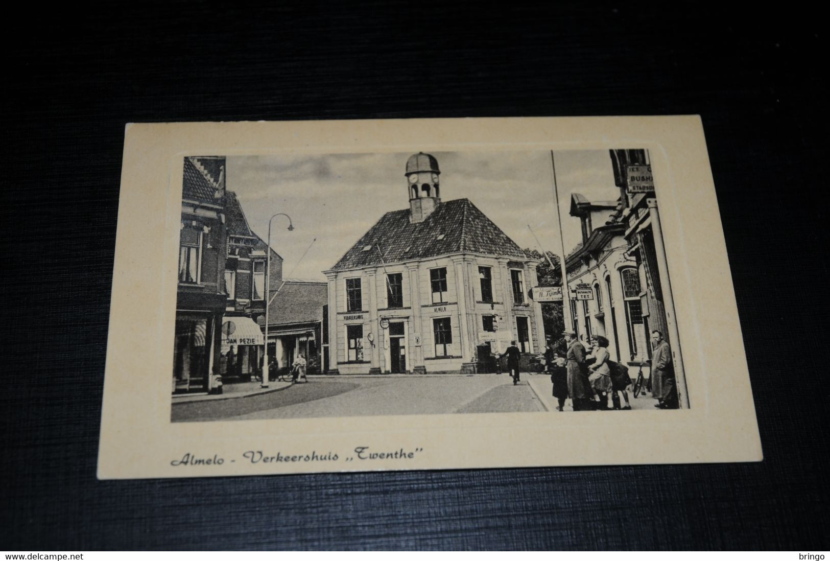 186,   ALMELO, VERKEERSHUIS  TWENTHE / VOLK - 1954 - Almelo