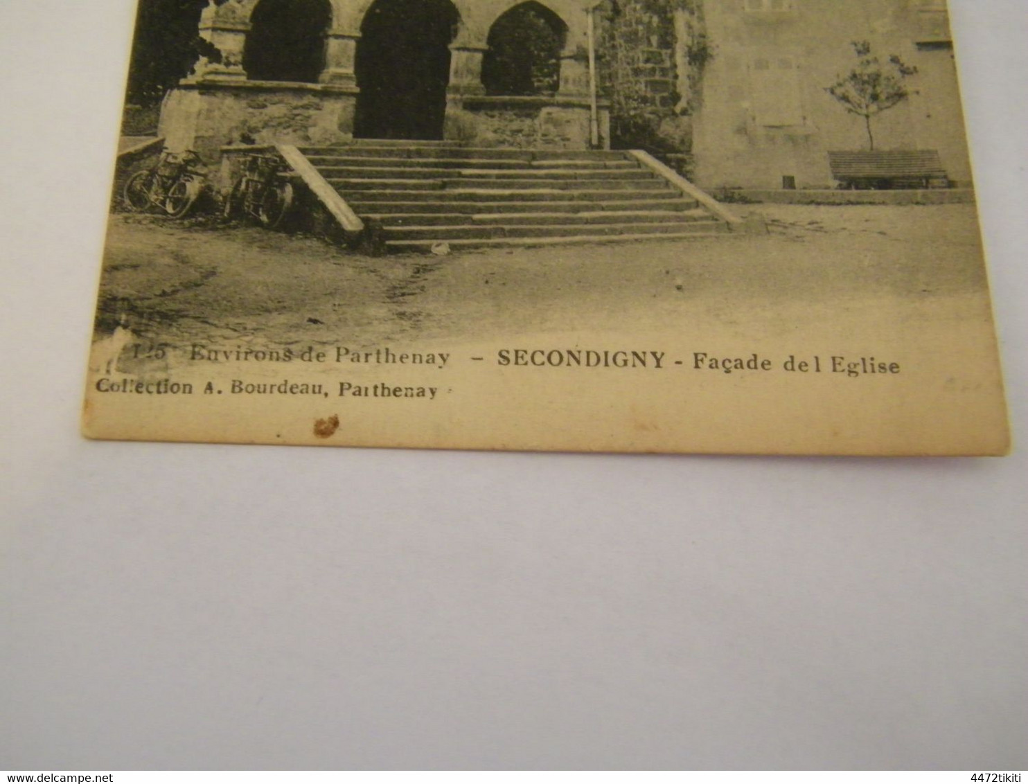 CPA - Secondigny - Façade De L'Eglise - 1938  - SUP - (EN 67) - Secondigny