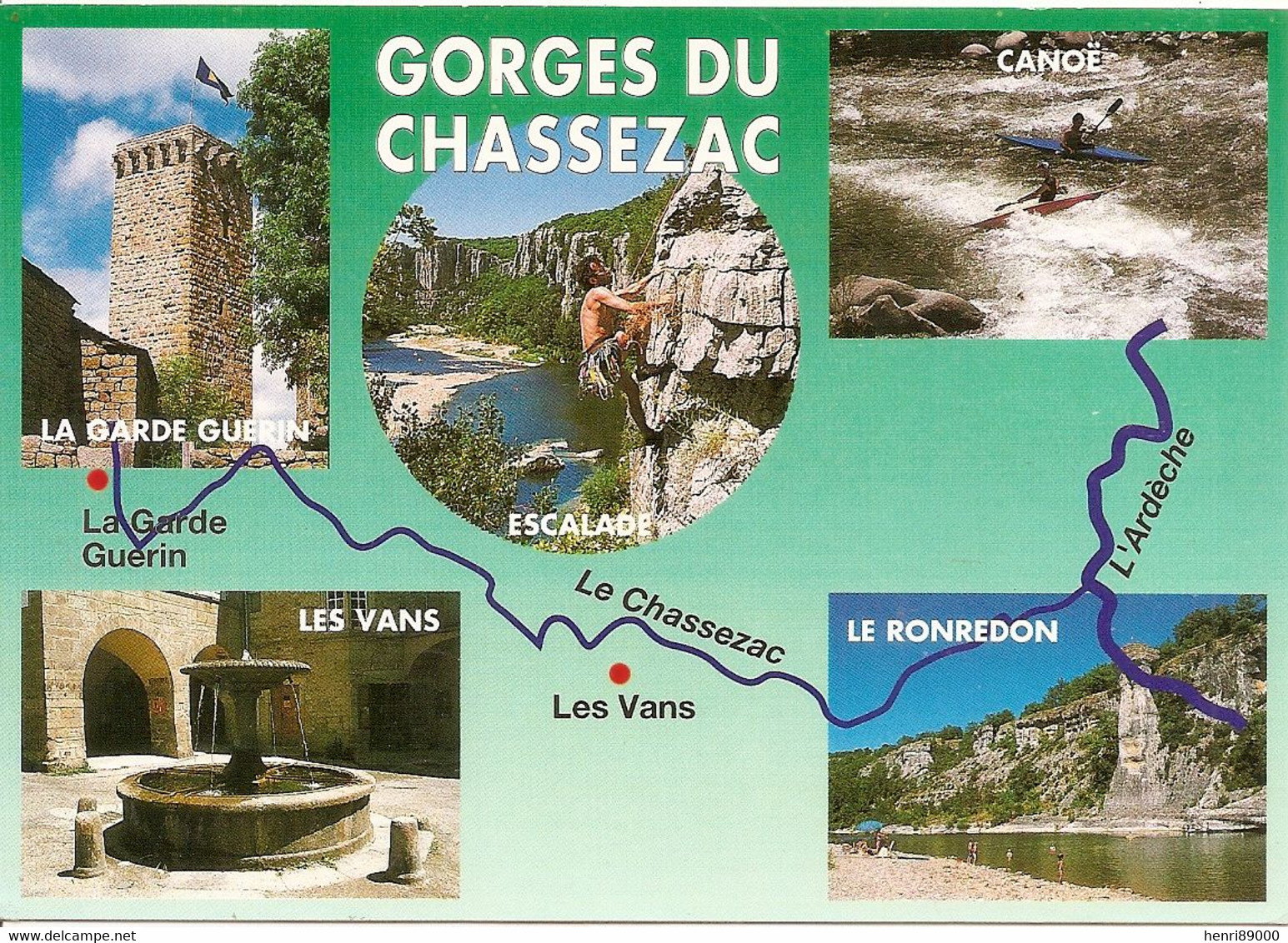 GORGES DE CHASSEZAC - Andere & Zonder Classificatie