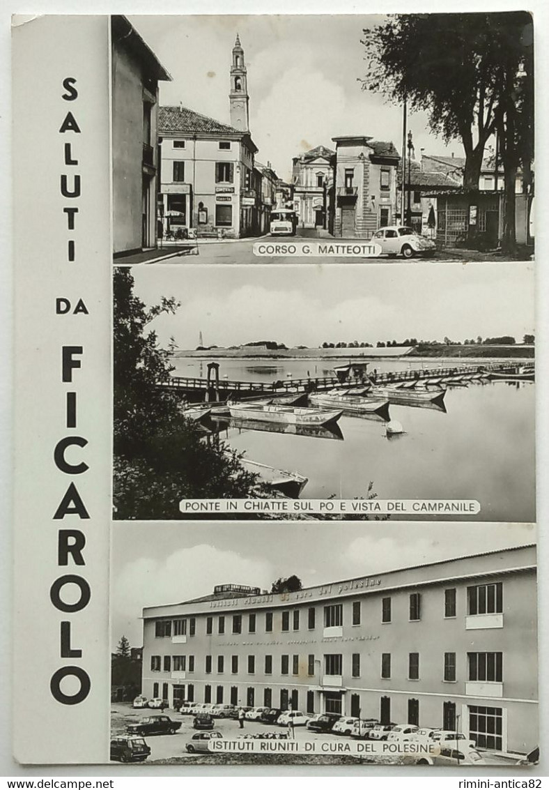 Saluti Da FICAROLO (ROVIGO) - Vedutine - Rovigo