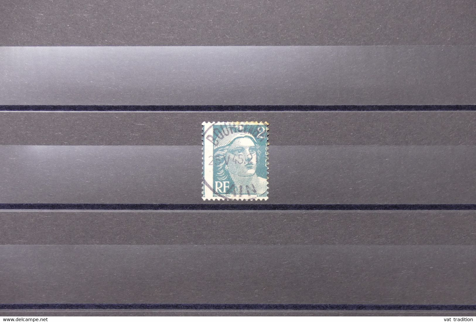 FRANCE - Type Gandon 713 -1 Exemplaire Avec Variété De Piquage - Oblitéré - L 89026 - Used Stamps