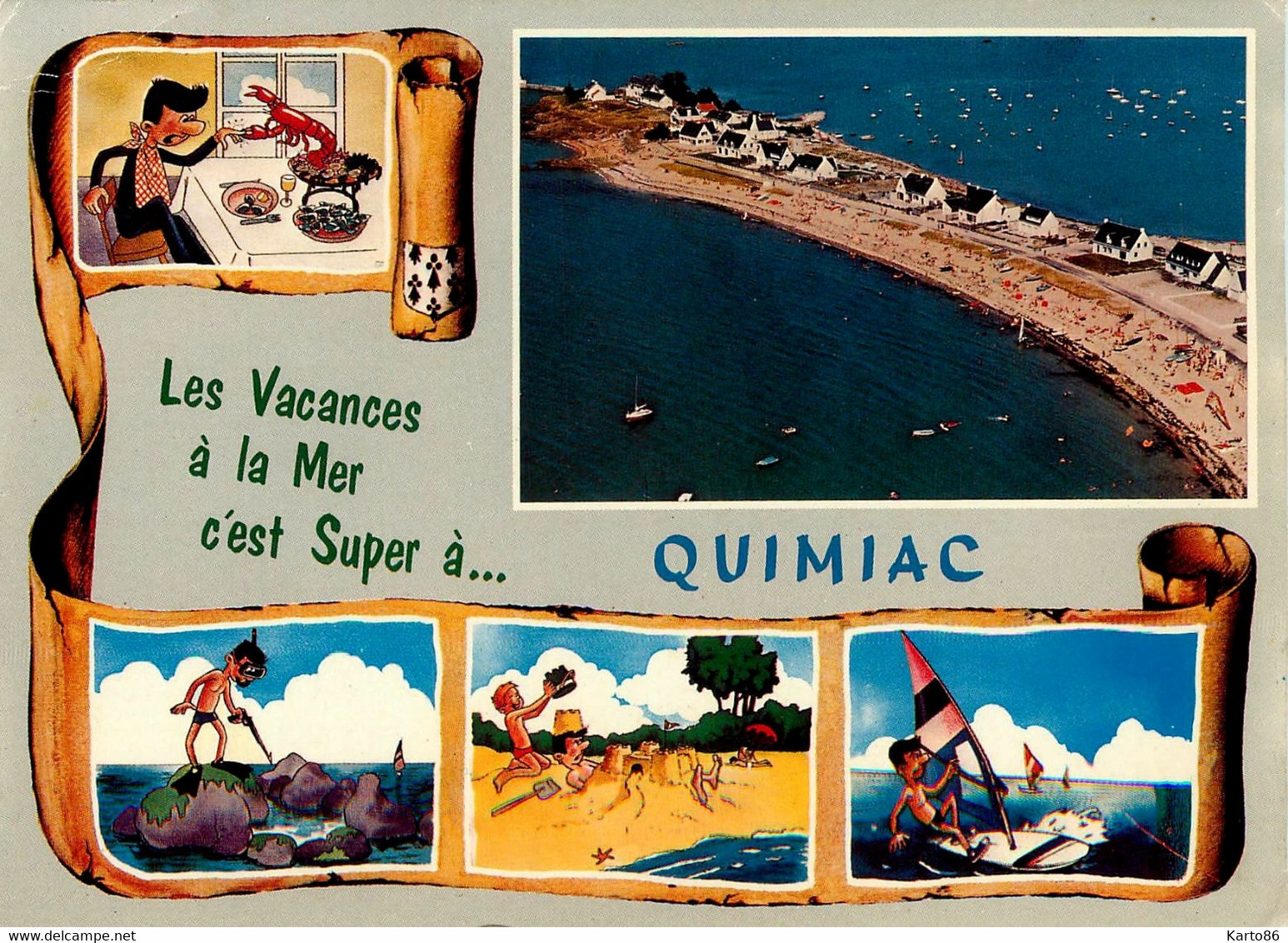 Quimiac * Mesquer * Souvenir De La Commune * La Pointe De Merquel - Mesquer Quimiac