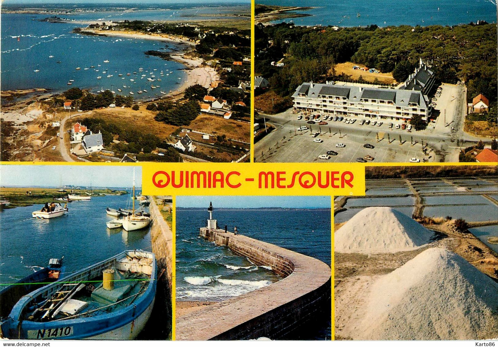 Quimiac Mesquer * Souvenir De La Commune * Multivues * La Jetée - Mesquer Quimiac