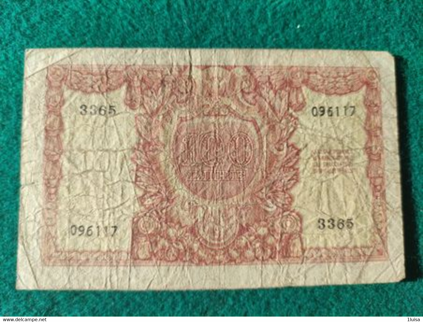 Italia  100 Lire 1951 - 100 Liras