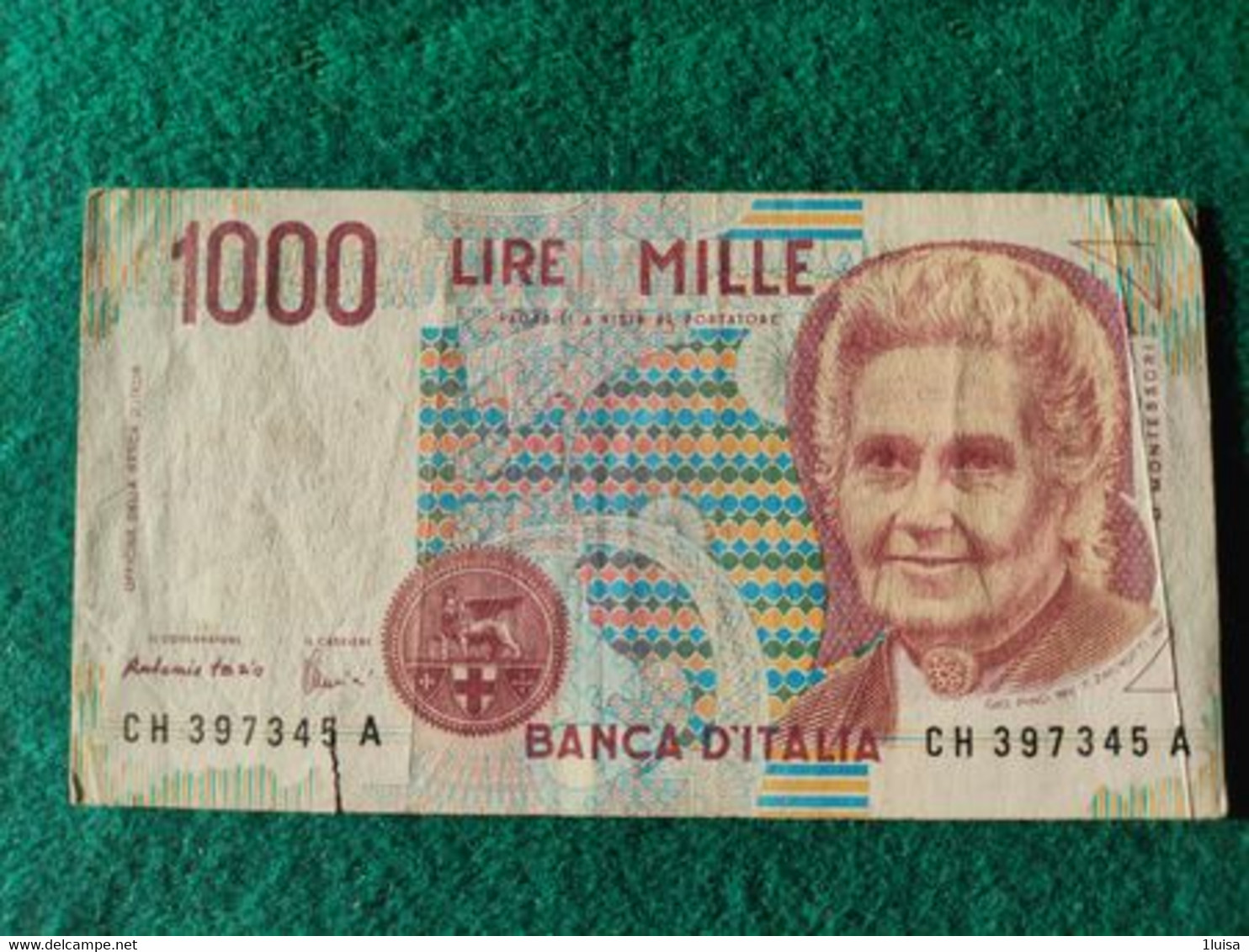 Italia  1000 Lire 1990 - 1000 Liras