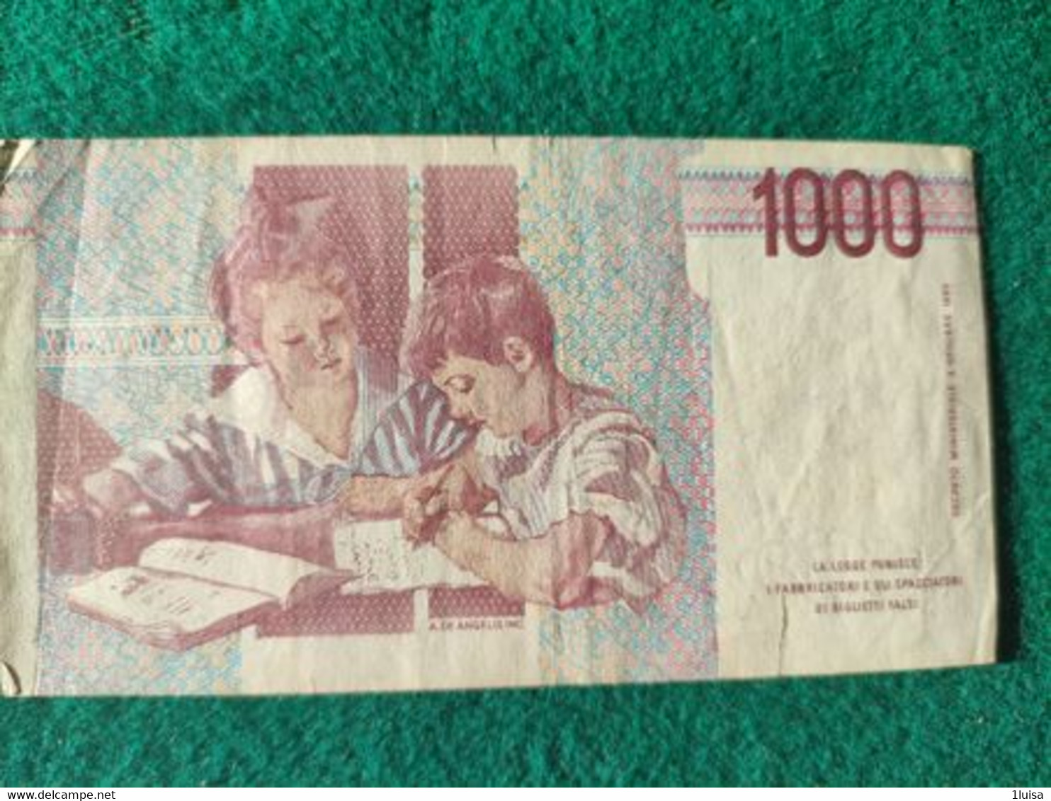 Italia  1000 Lire 1990 - 1.000 Lire