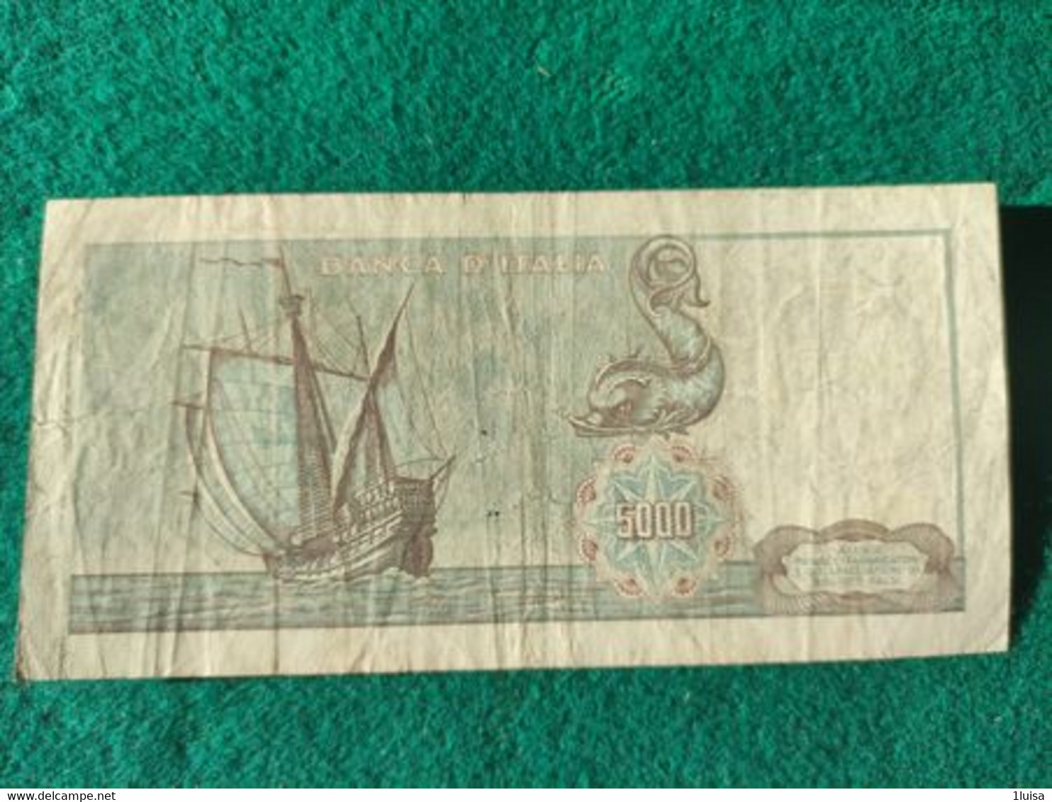 Italia  5000 Lire 1970 - 5000 Lire