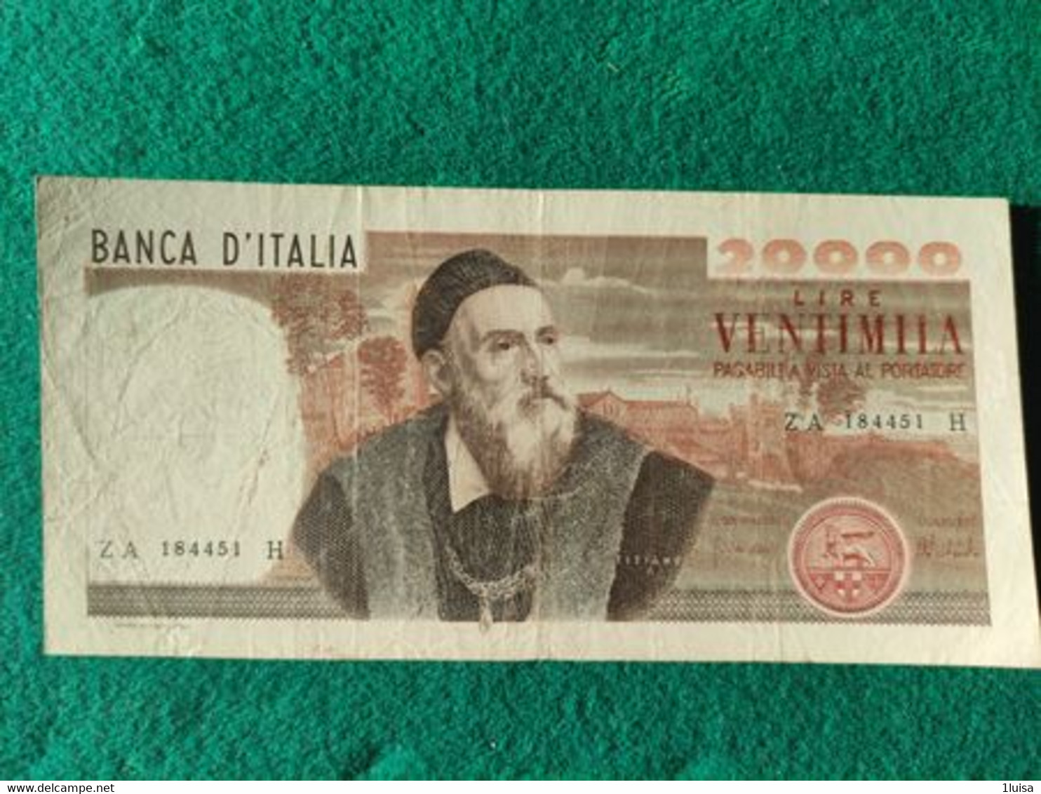 Italia  20000 Lire 1975 - 20000 Lira