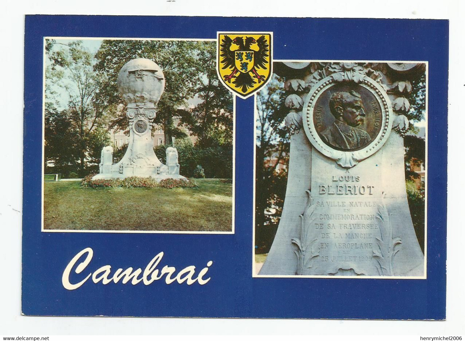 59 Nord Cambrai Le Monument Louis Blériot - Cambrai