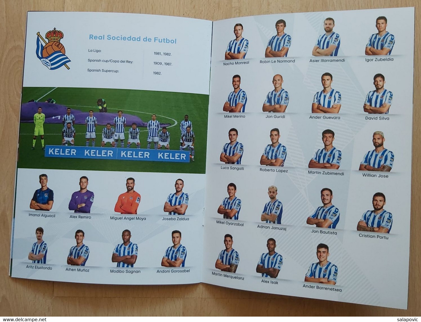 FOOTBALL MATCH PROGRAM HNK RIJEKA (Croatia) Vs REAL SOCIEDAD (Spain) UEFA EUROPA LEAGUE Group F, 22.10.2020 - Libri