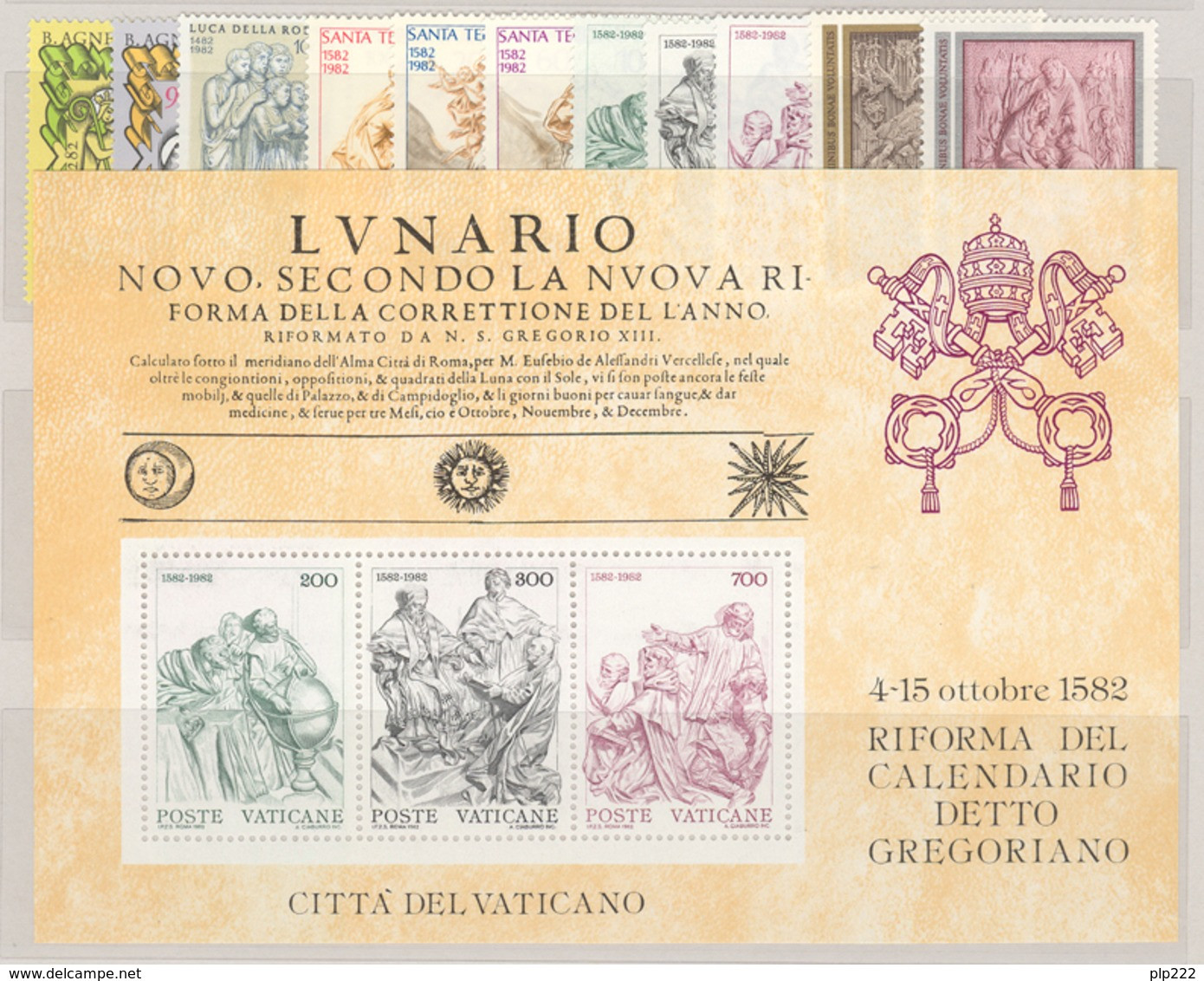 Vaticano 1982 Annata Completa/Complete Year MNH/** - Volledige Jaargang