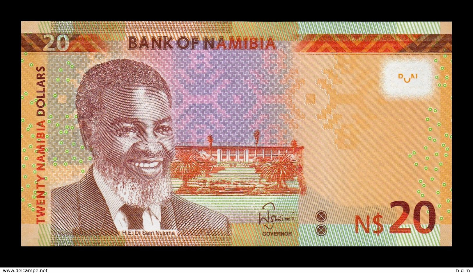 Namibia 20 Dollars 2018 Pick 17b SC UNC - Namibia