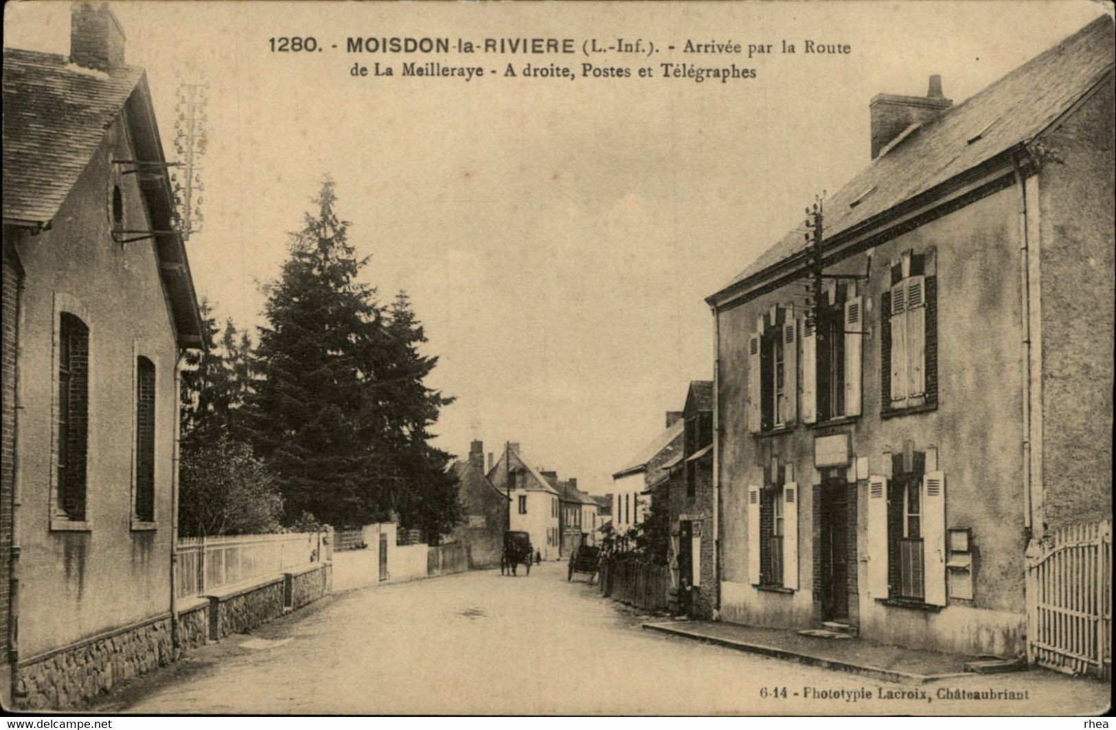 44 - MOISDON-LA-RIVIERE - Poste - - Moisdon La Riviere