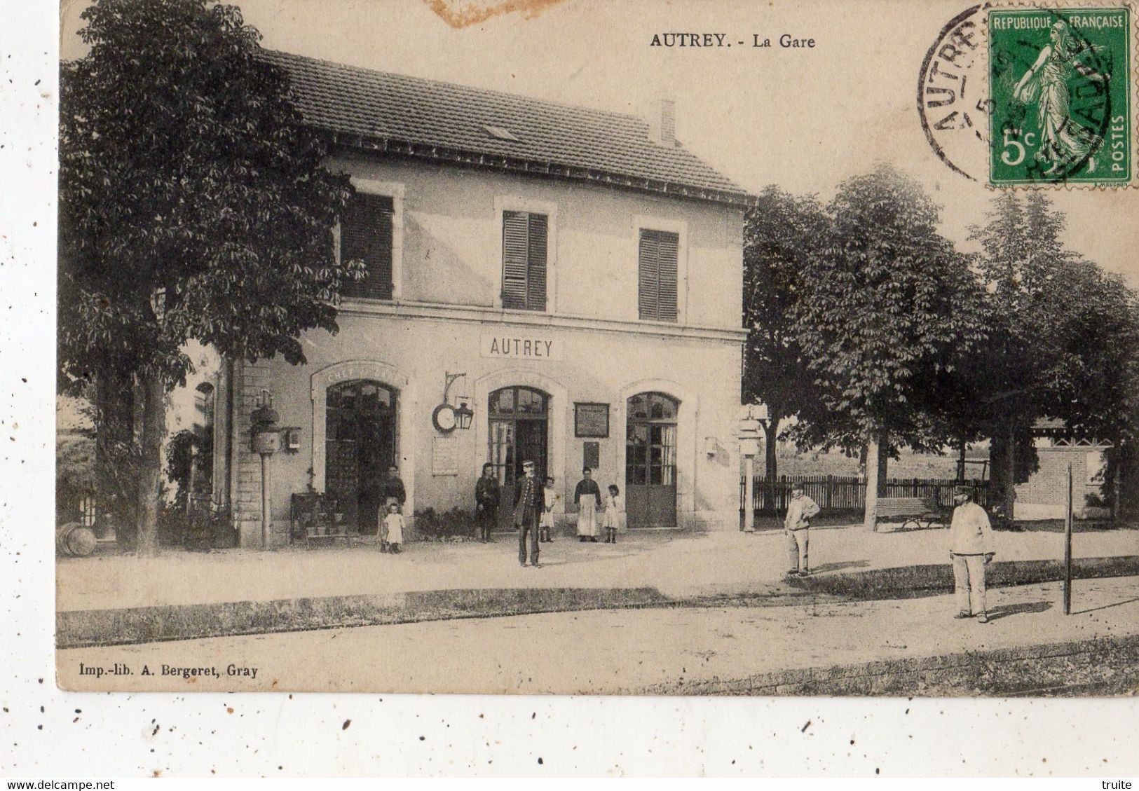 AUTREY-LES-CERRE LA GARE - Altri & Non Classificati