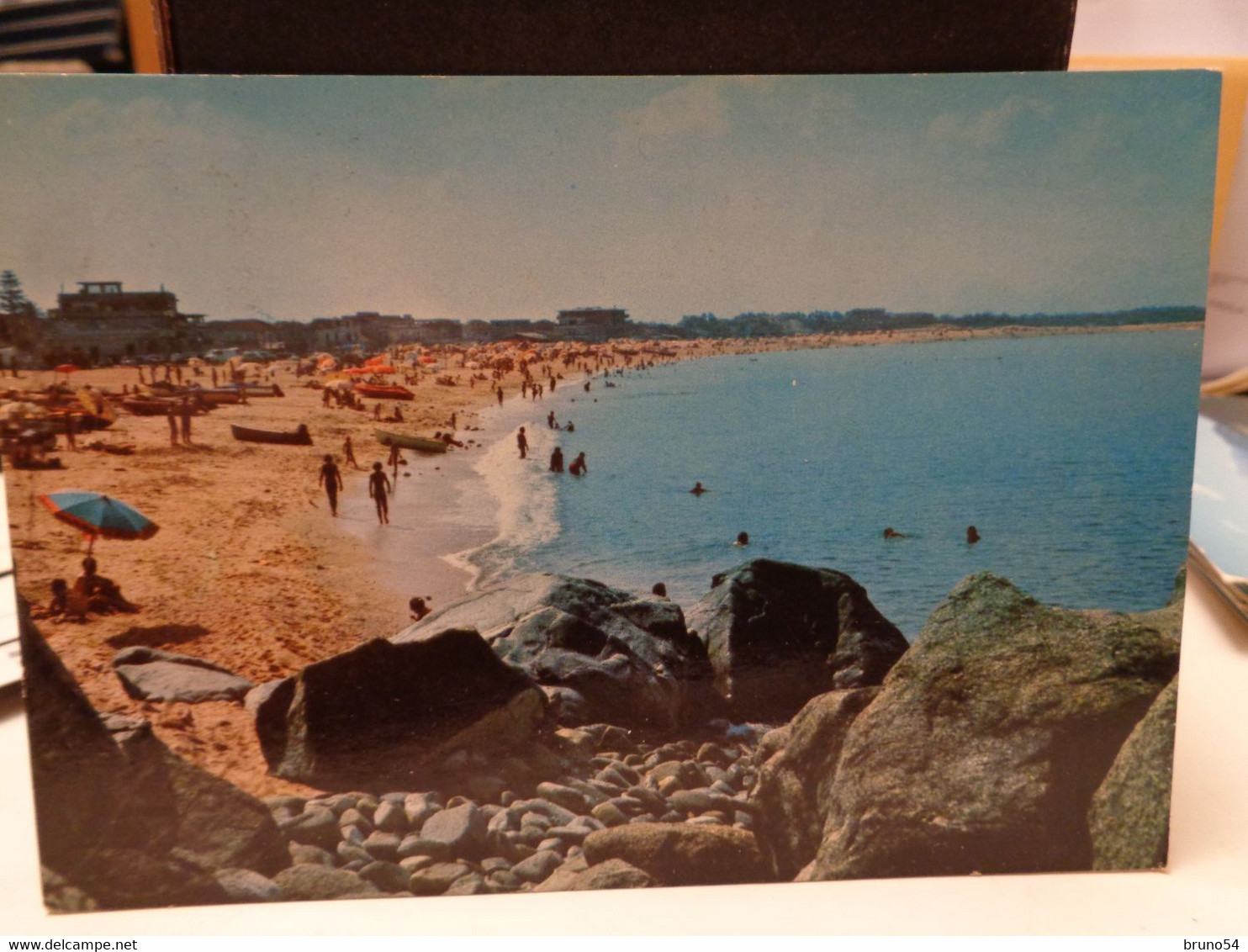 Cartolina Marina Di Nicotera Scogliera  E Spiaggia Prov Vibo Valentia - Vibo Valentia