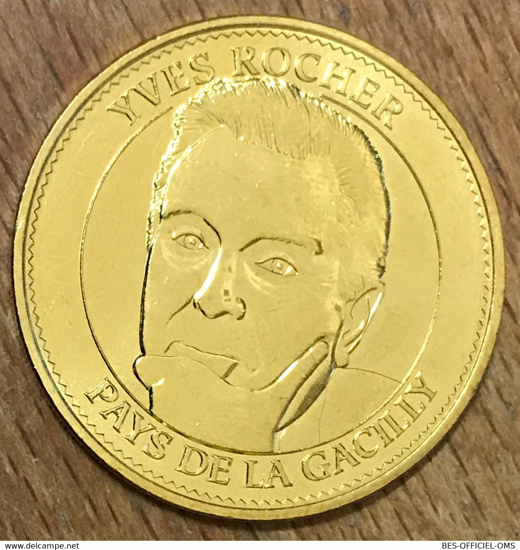 56 YVES ROCHER PAYS DE LA GACILLY MÉDAILLE SOUVENIR MONNAIE DE PARIS 2015 JETON TOURISTIQUE MEDALS COINS TOKENS - 2015