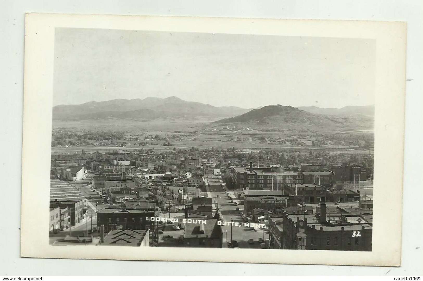 LOOKING SOUTH - BUTTE, MONTANA - NV FP - Butte