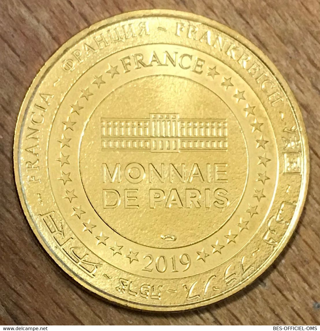 56 PORT-LOUIS MUSÉE NATIONAL DE MARINE MDP 2019 MEDAILLE SOUVENIR MONNAIE DE PARIS JETON TOURISTIQUE MEDALS COINS TOKENS - 2019