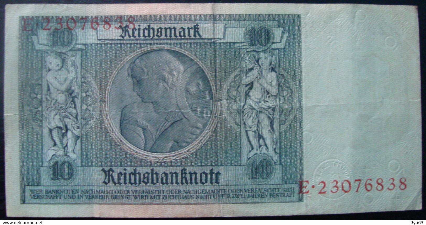 Billet 10 Reichsmark 1924 - 10 Mark